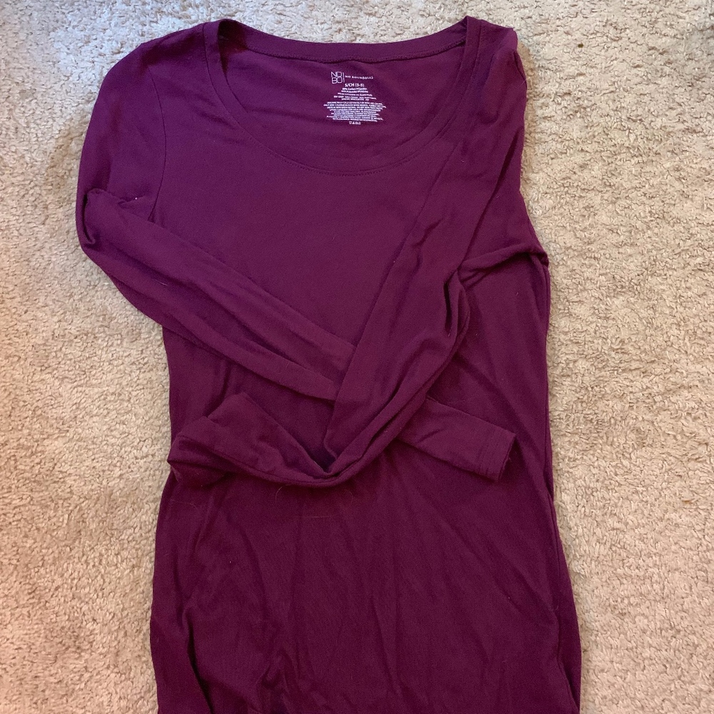Slimming Maroon Shirt